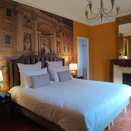 Les Jardins De La Fontaine Bed & Breakfast อาเลส ภายนอก รูปภาพ